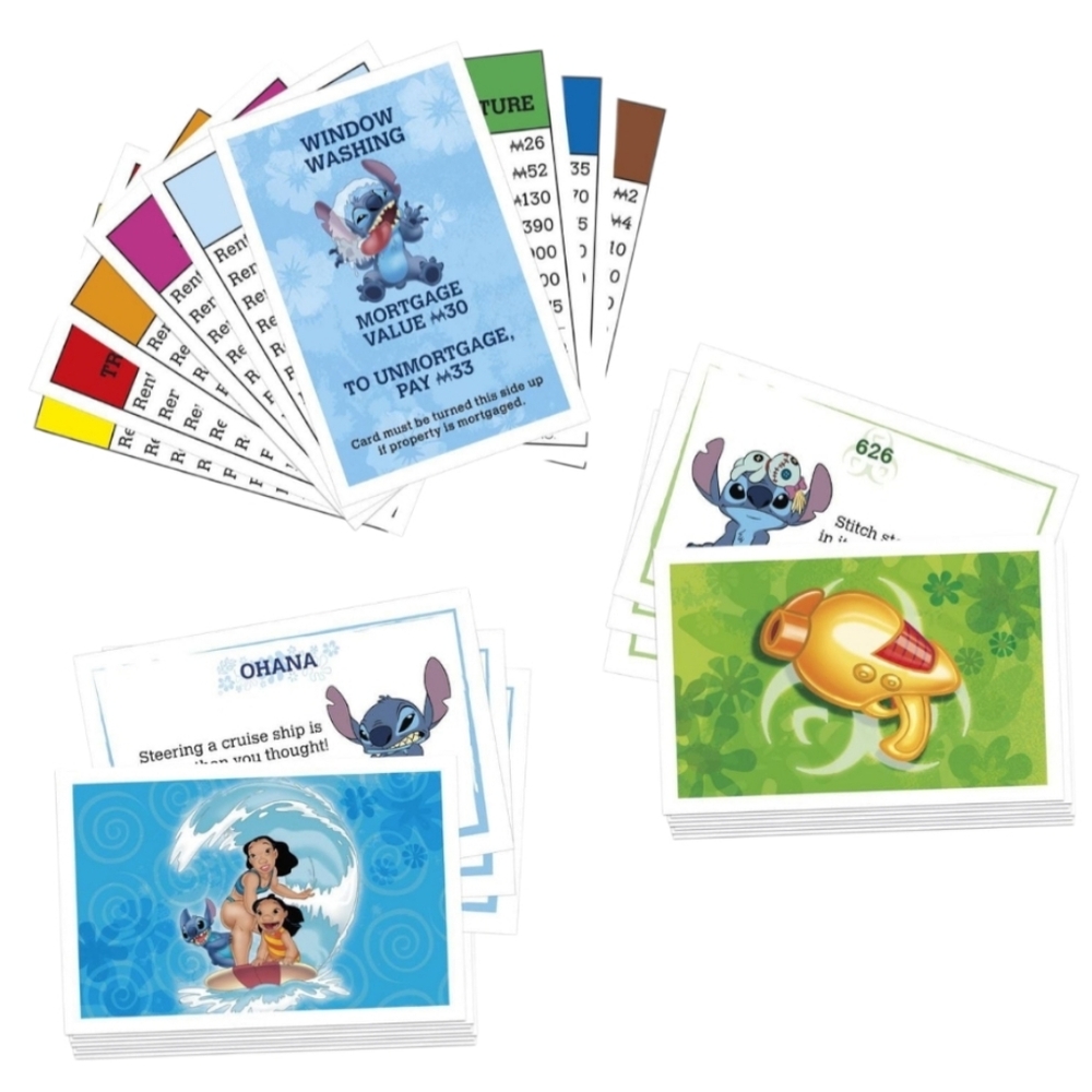 Monopoly Disney Stitch Edition Board Game, Officially Licensed Disney Game - Picture 9 of 16